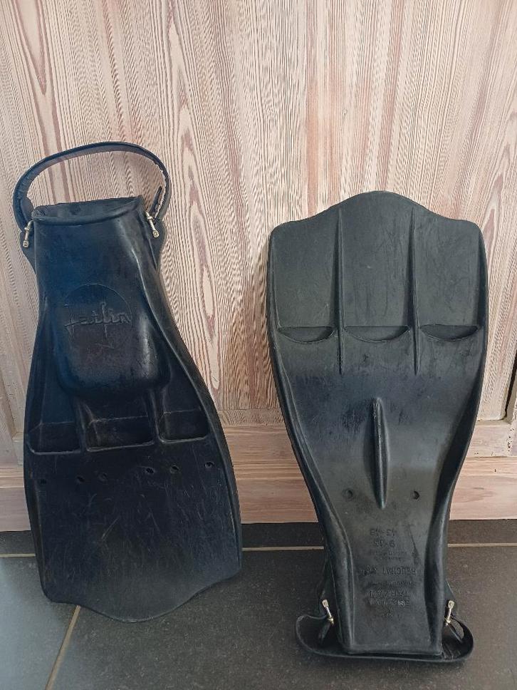 Palmes de plongée, botillons et gants, Watersport en Boten, Duiken, Gebruikt, Zwem- of Duikvliezen, Ophalen