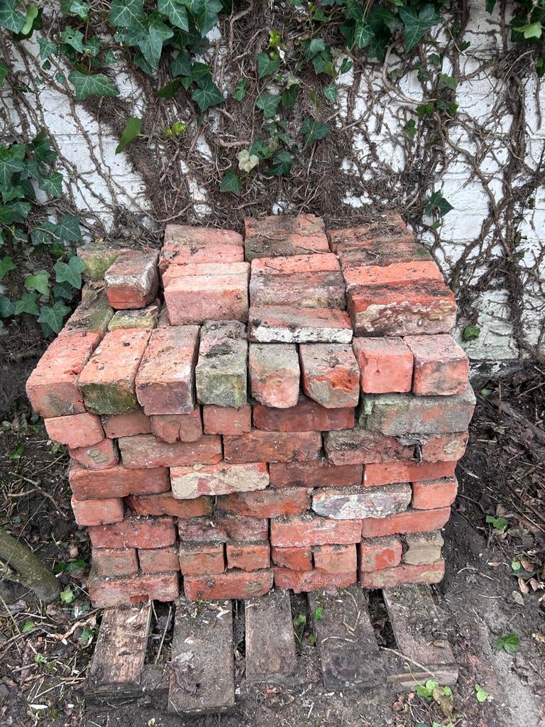 Bankstenen recuperatie, Doe-het-zelf en Bouw, Metselstenen, Gebruikt, Bakstenen, Ophalen