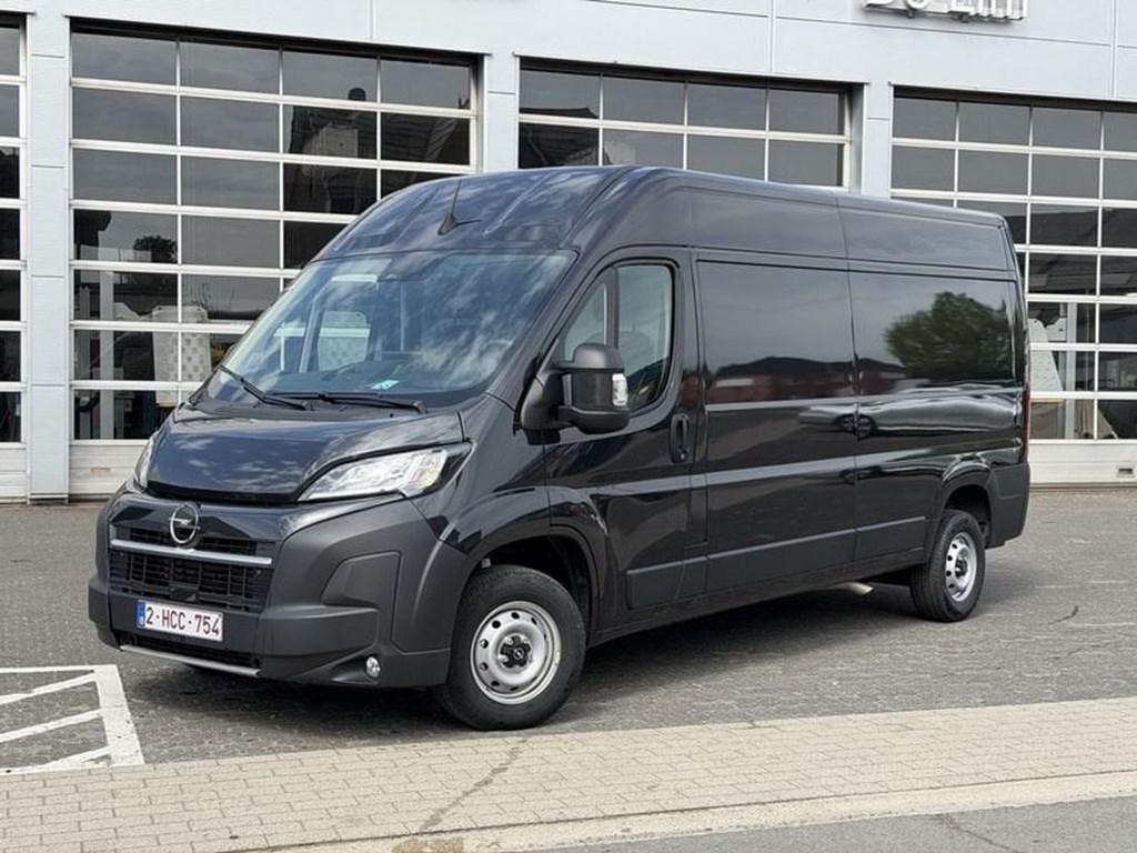 Opel Movano 2.2D 3500 L3H2 Light *Navi*CarPlay*Camera*, Auto's, Movano, Start-stop-systeem, Zwart, Bedrijf