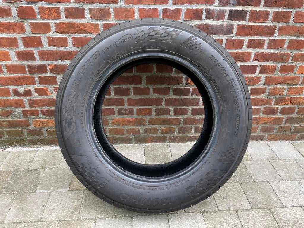 4 x banden Kumho Ecsta PS71 SUV 215/65 R17, Auto-onderdelen, Ophalen, Band(en)