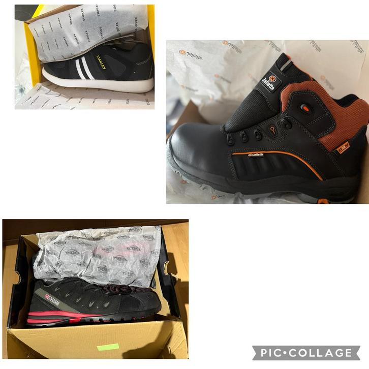 Chaussures de sécurité 3 paires neuve t 47, Diversen, Rommelmarktspullen, Nieuw, Ophalen
