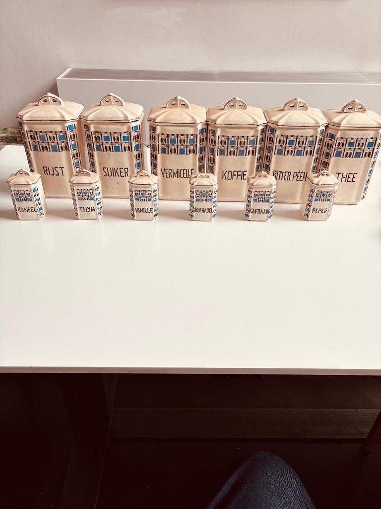 ELLI 1 vintage porseleinen keukenset, Ophalen