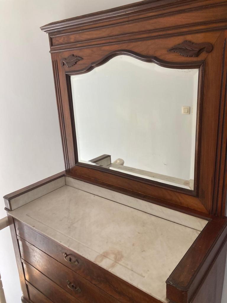 Meuble lavabo avec miroir, Enlèvement