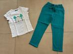 T-shirt en broek Okaidi maat 128, Okaïdi, Meisje, Ophalen of Verzenden, Zo goed als nieuw