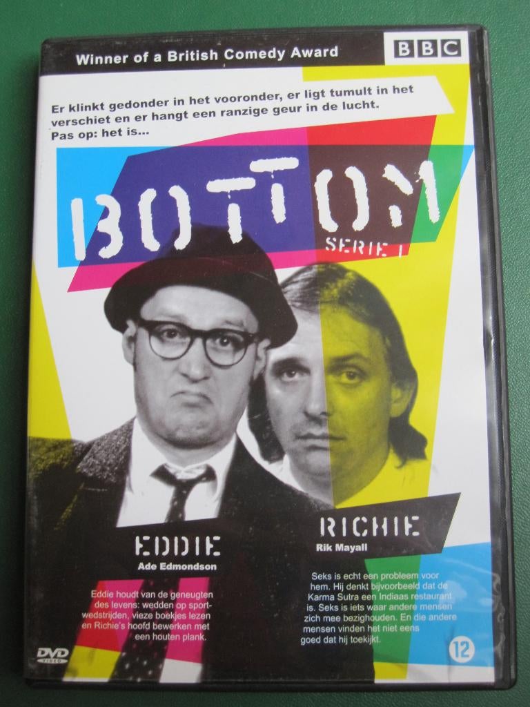 Bottom, série 1 (1991), CD & DVD, DVD | TV & Séries télévisées, À partir de 12 ans, Enlèvement ou Envoi, Comme neuf, Comédie