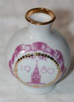 Moscow 1980 Olympische spelen vaas Lpmonosov porselein, Antiek en Kunst, Antiek | Porselein, Ophalen of Verzenden