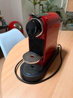 Nespresso Citiz Cherry Red (+ capsulehouder en koffie), Ophalen, Zo goed als nieuw, Koffiemachine