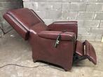 relax zetel, Huis en Inrichting, Fauteuils, Ophalen, Gebruikt, Minder dan 75 cm, Leer