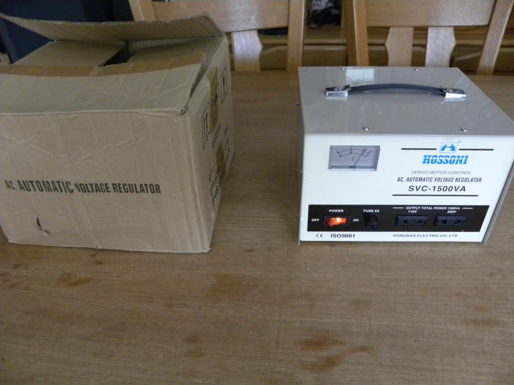 hossoni automatic voltage regulator (scheidingstrafo) bieden, Enlèvement, Neuf, Émetteur et Récepteur