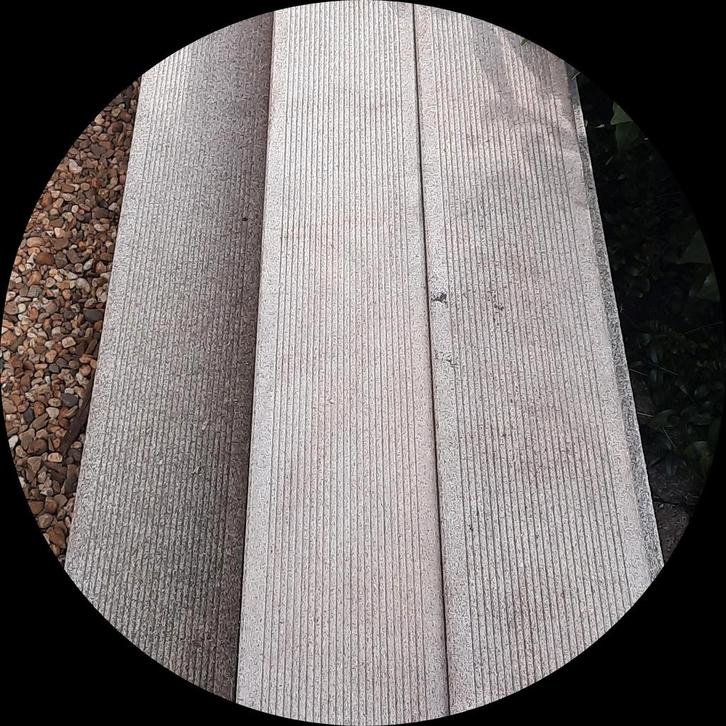 Terras  composiet vlonderhout, Tuin en Terras, Hand-tuingereedschap, Gebruikt, Overige soorten, Ophalen