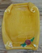 Keramieke schaal in de vorm van een brief met lakzegel, Antiek en Kunst, Ophalen of Verzenden