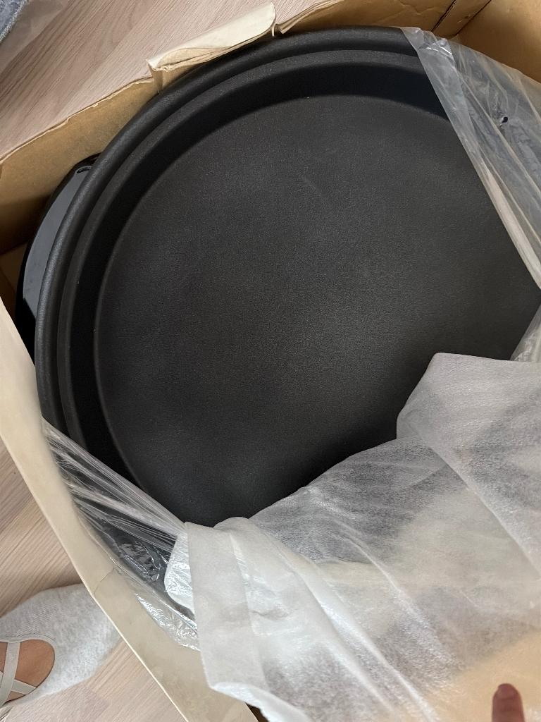 Pizza pan, Huis en Inrichting, Keuken | Potten en Pannen, Zo goed als nieuw, Koekenpan of Braadpan, Overige materialen, Keramische plaat