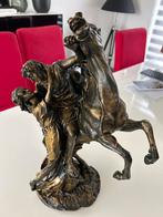 De ruiter op een paard kust zijn geliefde", populair  1970., Ophalen