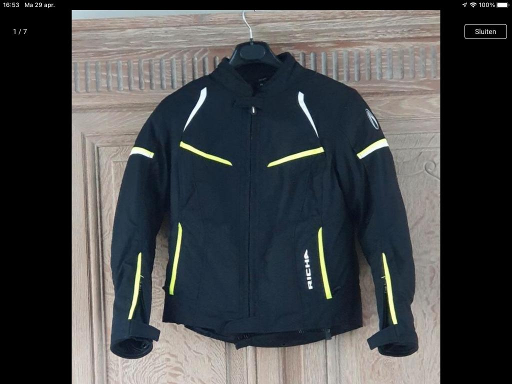motorjas Dames  Richa, Jas | textiel, Ophalen of Verzenden, Richa, Dames