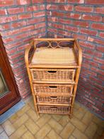 Rotan|riet ladenkastje, Enlèvement, Utilisé