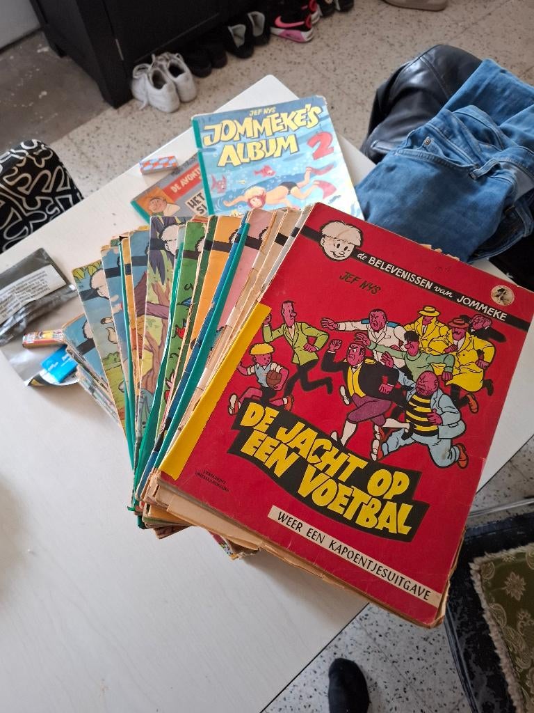 Strips Jommeke, Plusieurs BD, Enlèvement, Utilisé, Jef Nijs