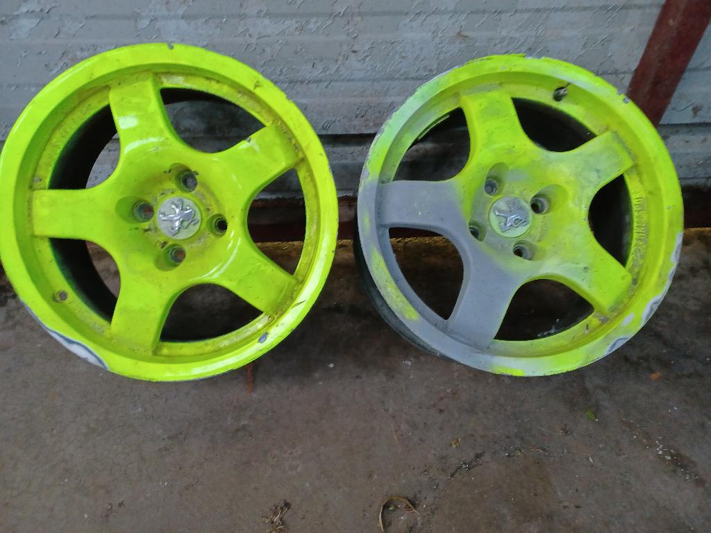 enkei rally velgen 4x108, Auto-onderdelen, Banden en Velgen, Ophalen, Velg(en)