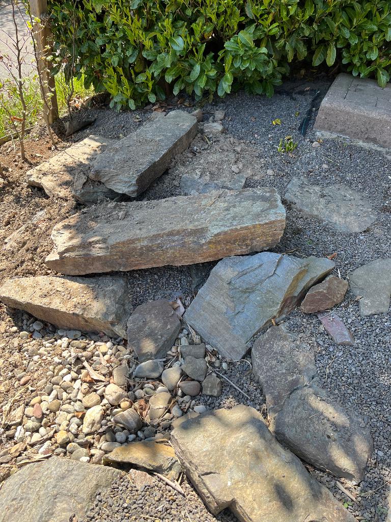 Grosses pierres à ornements/décoratrices, Tuin en Terras, Grind, Keien en Split, Ophalen, Gebruikt, Kei