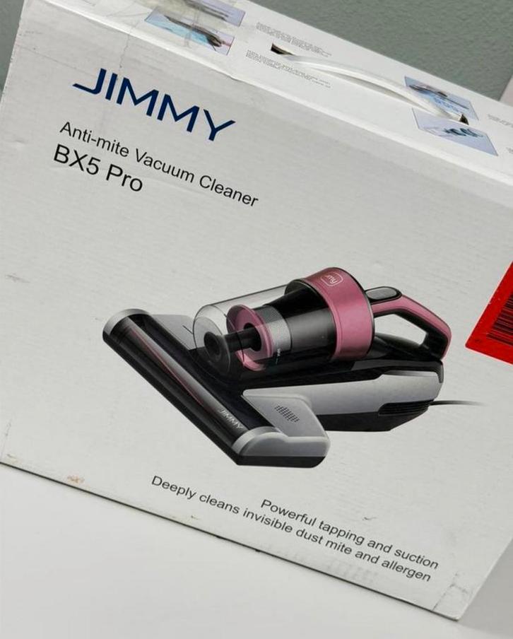 Jimmy BX5 Pro Anti-Mijt Matrasstofzuiger 500W UV ultra NIEUW, Huis en Inrichting, Schoonmaakartikelen, Ophalen of Verzenden