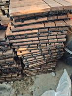 Carrelage de jardin en bois 30x30cm 50 pièces (+/- 5m²), Jardin & Terrasse, Pavé & Dalles, Enduite, Tuiles de terrasse, Comme neuf