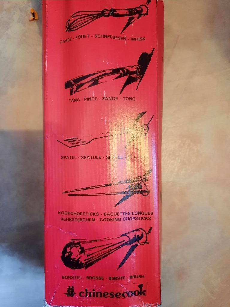 chinees keukenset splinternieuw 6 stuks in bambou, Ophalen of Verzenden, Nieuw