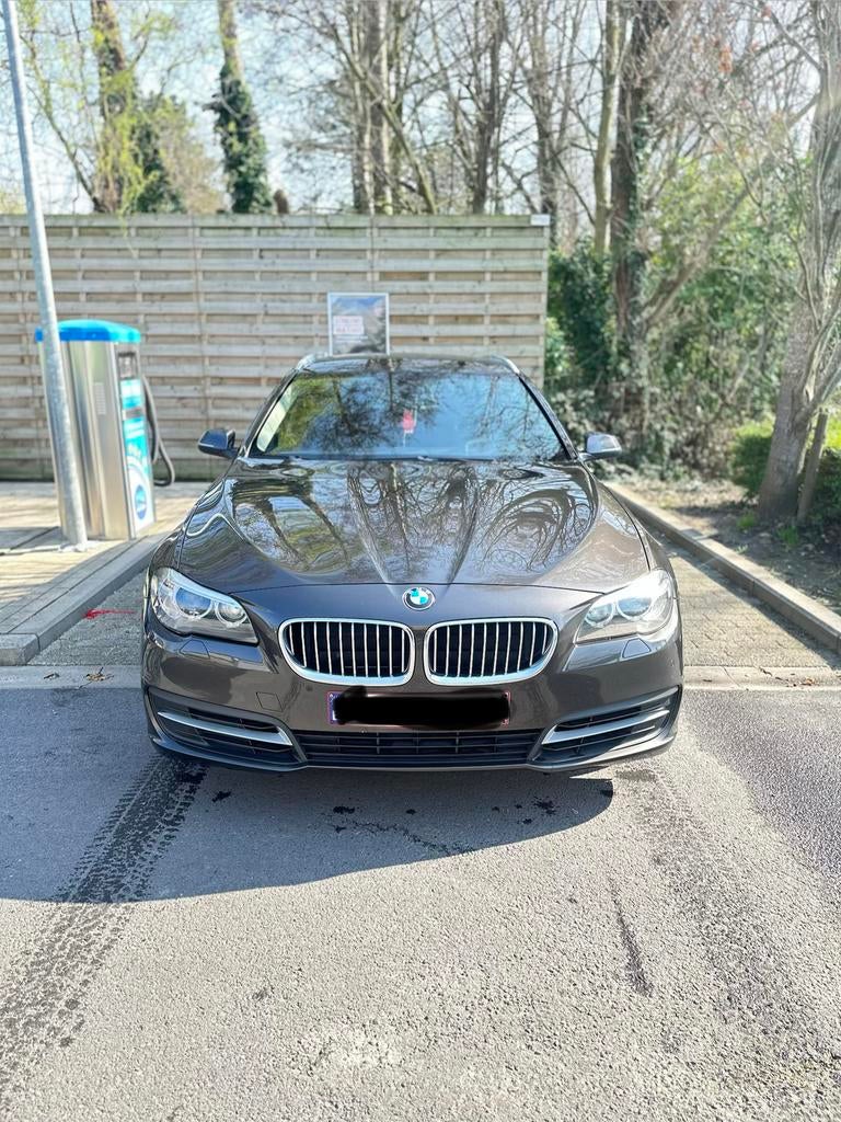 Bmw 520d automaat euro6, Auto's, BMW, Particulier, 5 Reeks, Diesel, Euro 6, Break, 5 deurs, Automaat, Zwart, Leder, Ophalen