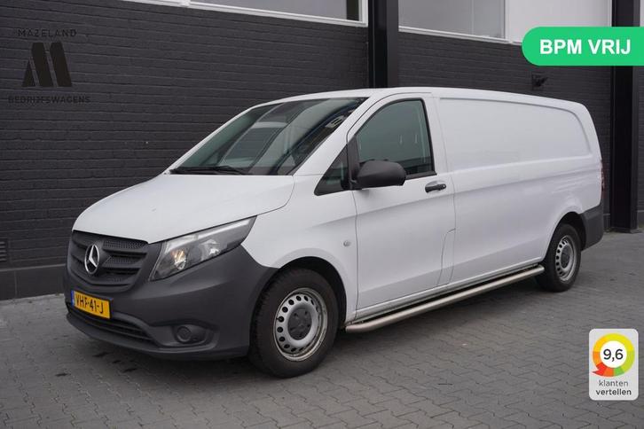 Mercedes-Benz Vito 110 CDI XL EURO 6 - Airco - Sidebars - Ca, Auto's, Bestelwagens en Lichte vracht, Bedrijf, ABS, Airconditioning