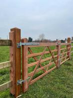 Houten Weidepoorten in hardhout of Grenenhout. 'Op Voorraad', Dieren en Toebehoren, Weidegang