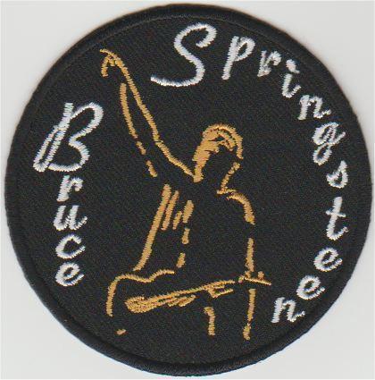 Bruce Springsteen stoffen opstrijk patch embleem, Verzamelen, Muziek, Artiesten en Beroemdheden, Nieuw, Kleding, Verzenden