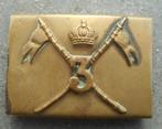ARMEE BELGE - 3EME REGIMENT DE LANCIERS - BOUCLE DE CEINTURE, Verzamelen, Militaria | Algemeen, Verzenden, Landmacht, Kleding of Schoenen