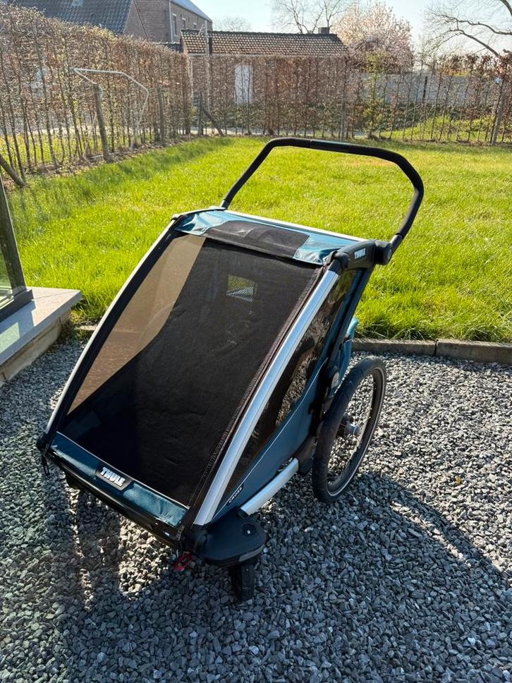 Thule Chariot Cross 2 — comme neuf, Vélos & Vélomoteurs, Accessoires vélo | Remorques, Comme neuf, Enlèvement