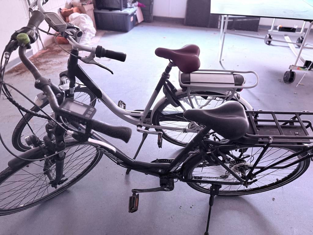 2 elektrische fietsen, Fietsen en Brommers, Ophalen, Gebruikt, Gazelle