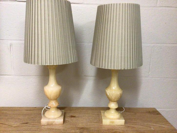 Paire de lampes vintages, Antiquités & Art, Antiquités | Éclairage, Enlèvement