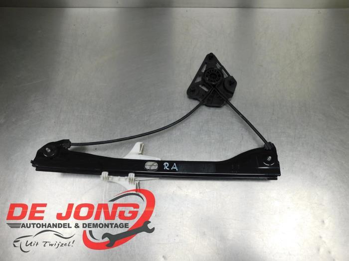 Mécanique vitre 4portes arrière droite d'un Skoda Fabia, -, 3 mois de garantie, Utilisé, Skoda