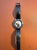 Seiko chronograph, Handtassen en Accessoires, Horloges | Heren, Ophalen, Seiko, Leer, Staal
