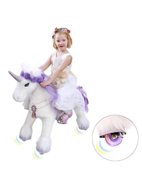 PonyCycle Eenhoorn Paars Kleine Variant, Kinderen en Baby's, Speelgoed |Speelgoedvoertuigen, Nieuw, Ophalen of Verzenden