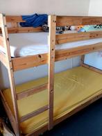 Houten bedframe stapelbed 30 euro, Ophalen, Gebruikt, Stapelbed
