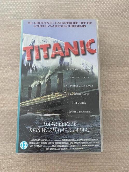 Video - VHS : Titanic, Cd's en Dvd's, VHS | Film, Zo goed als nieuw, Drama, Vanaf 12 jaar, Ophalen of Verzenden
