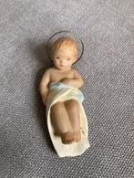 Beeldje Kindje Jezus Kerststal kribbe (9,5 cm), Diversen, Kerst, Ophalen of Verzenden, Gebruikt