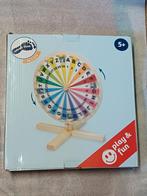 Rad van fortuin in hout nieuw, Ophalen