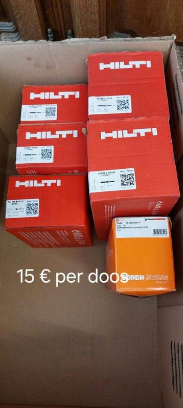 Hilti en mungo  beschikbaar voor biedingen