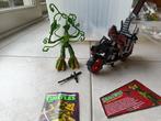 Teenage Mutant Ninja Turtles - Snakeweed en Footbot op motor, Utilisé, Enlèvement ou Envoi