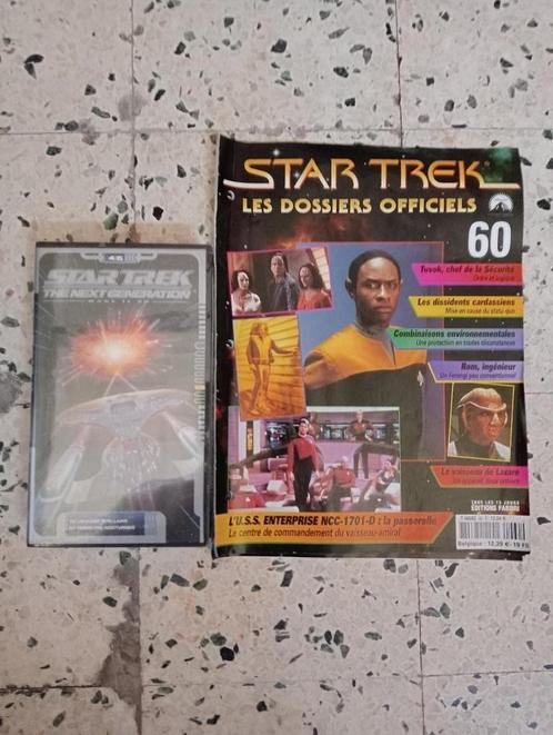 K7 HVS +LIVRE LES DOSSIERS OFFICIELESS STAR TREK, CD & DVD, DVD | Science-Fiction & Fantasy, Neuf, dans son emballage, Science-Fiction