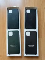 Iphone 11 Pro Max Leather Case groen / zwart, Telecommunicatie, Mobiele telefoons | Hoesjes en Screenprotectors | Apple iPhone