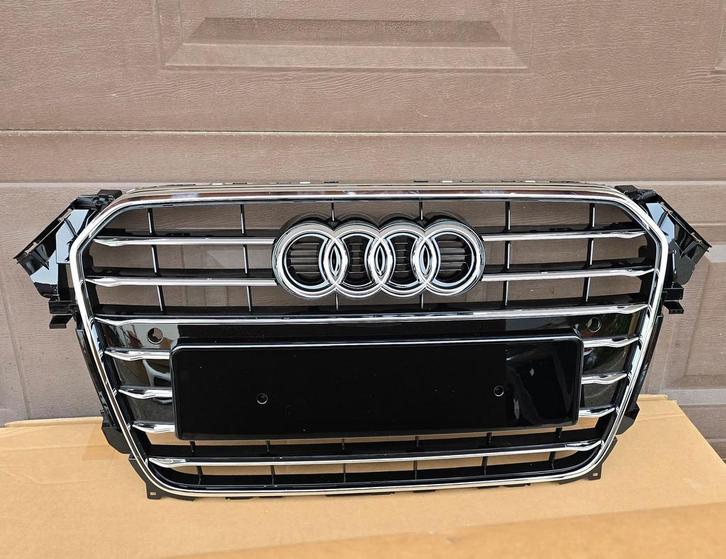 Grill Audi A4 B8 8K Facelift Grille S-line bj.2012-2016 8K0, Auto-onderdelen, Carrosserie, Bumper, Voor, Nieuw, Herkomst onderdeel bekend