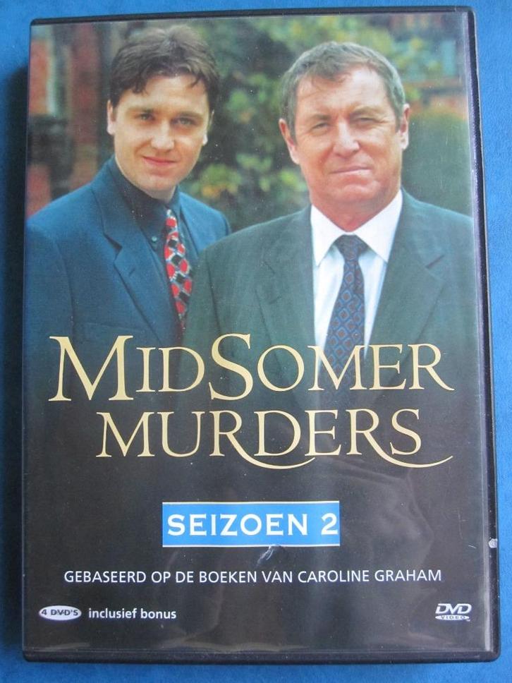 Midsomer Murders - Seizoen 2 (4 disc), Cd's en Dvd's, Dvd's | Tv en Series, Zo goed als nieuw, Thriller, Boxset, Vanaf 12 jaar