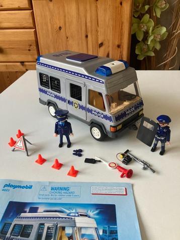 Playmobil 4023 police fourgon "unité mobile d'intervention" beschikbaar voor biedingen