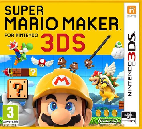 Super Mario Maker (Nintendo 3DS), Consoles de jeu & Jeux vidéo, Jeux | Nintendo 2DS & 3DS, Comme neuf, Enlèvement