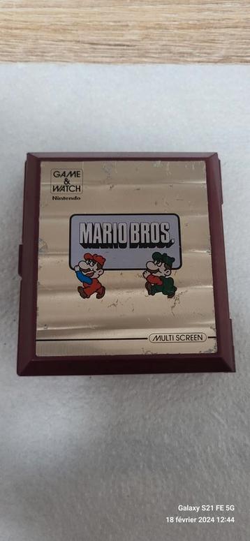 Console Mario bros 1983