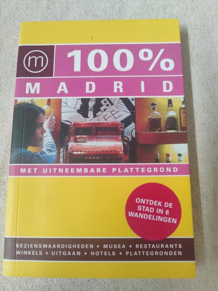 Brigitte Skrzypczak - 100% Madrid, Boeken, Reisgidsen, Zo goed als nieuw, Budget, Ophalen of Verzenden